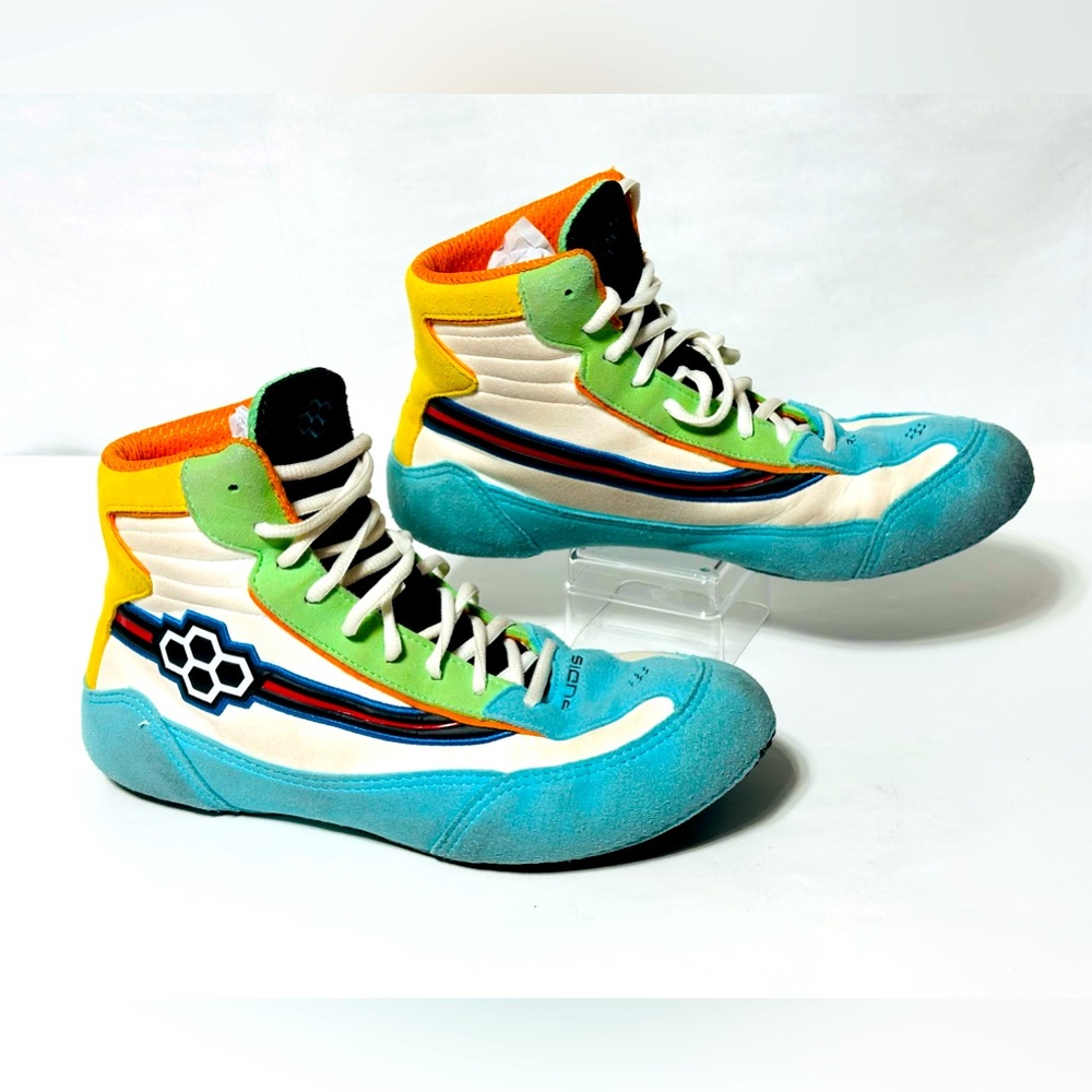 RUDIS Ninety-5 Wrestling  Mens shoes Paint Pallette (RUDNC1001-WTO)
Size 8.5